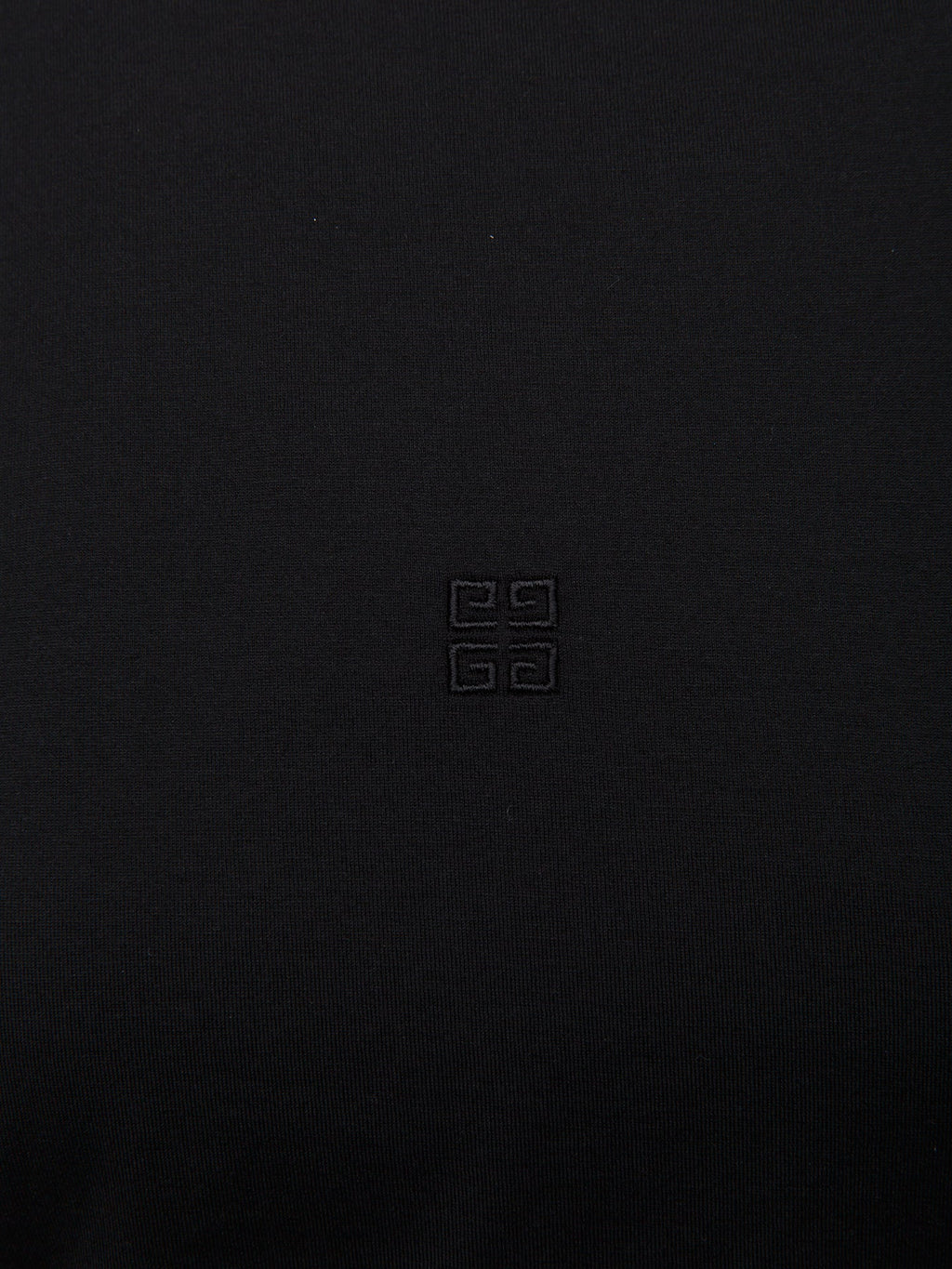Givenchy Black Cotton Long Sleeve T-Shirt