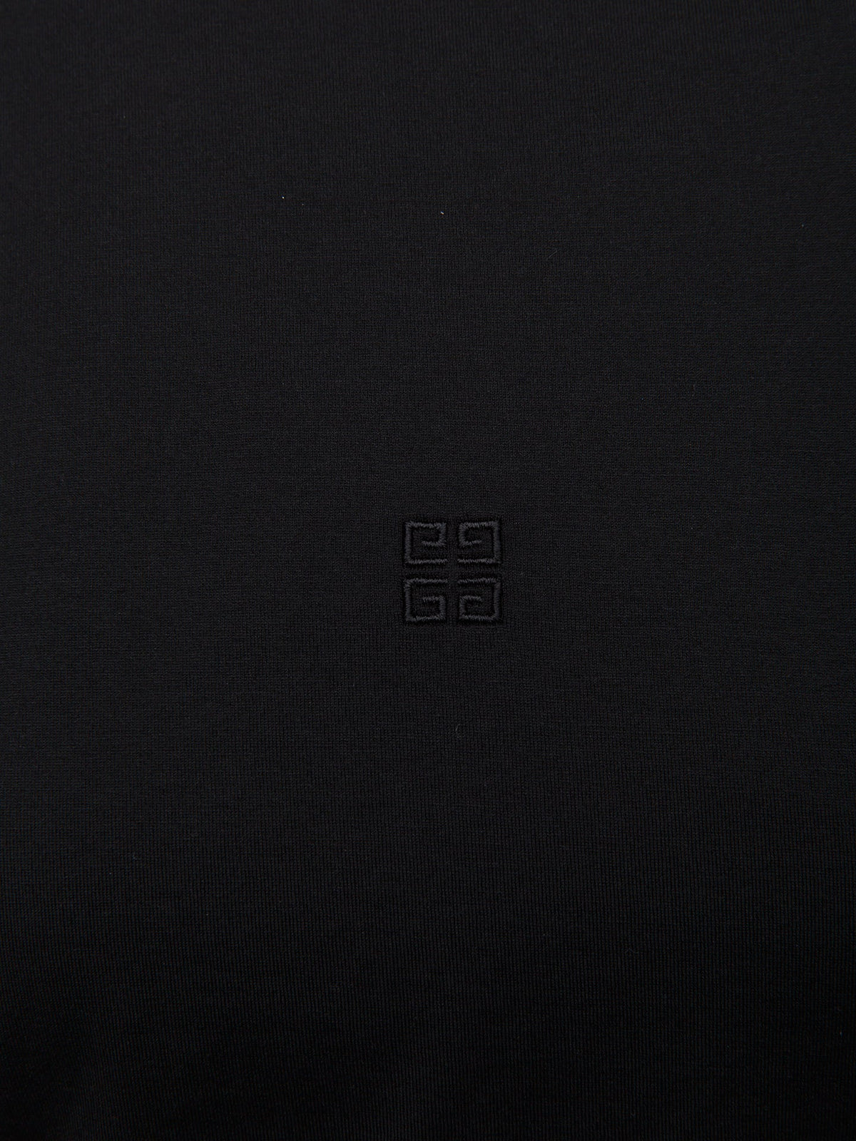 Givenchy Black Cotton Long Sleeve T-Shirt