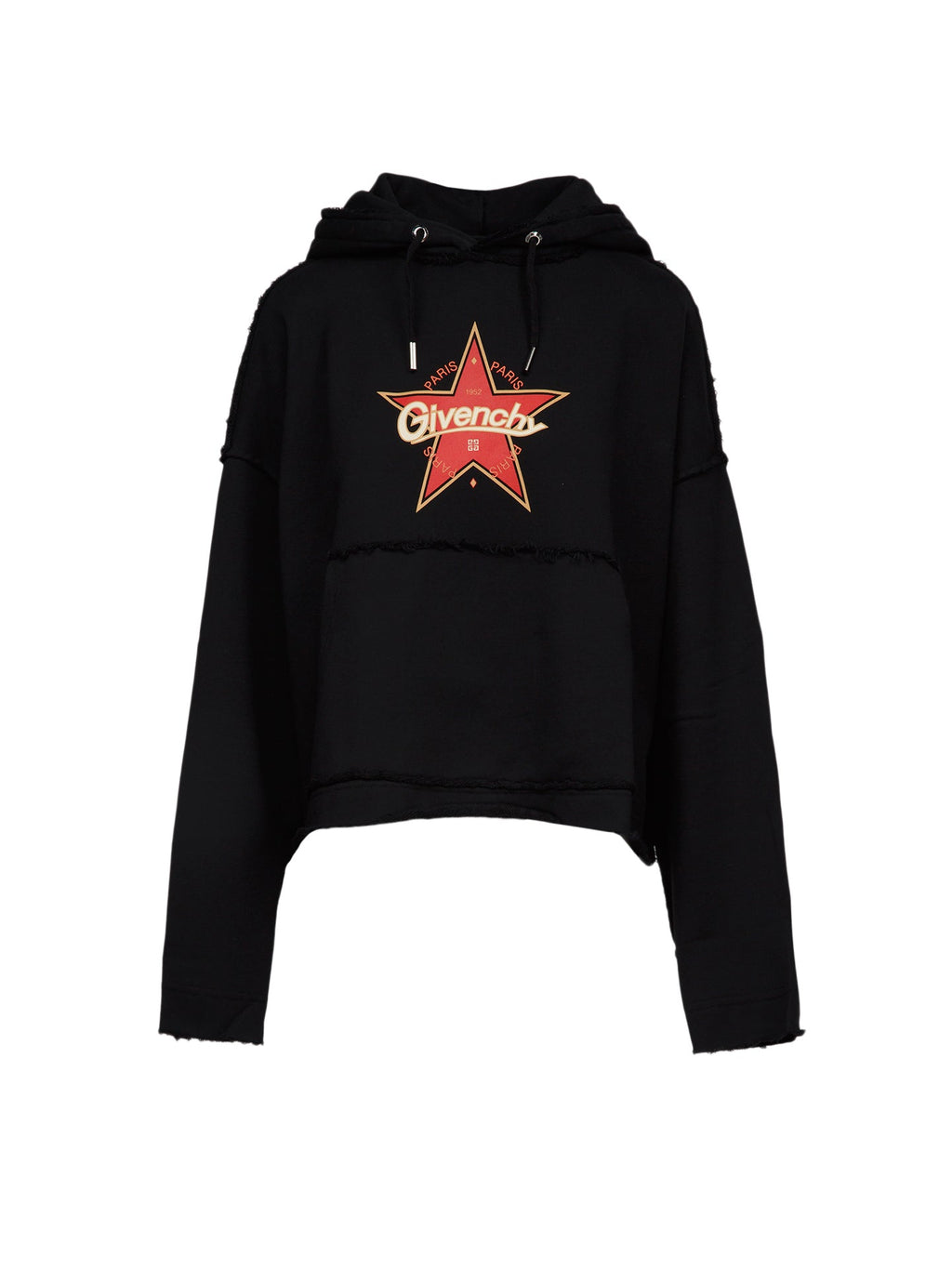Givenchy Black Cotton Hoodie