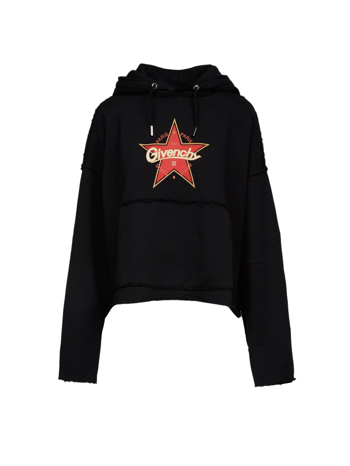Givenchy Black Cotton Hoodie