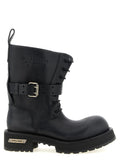 Balenciaga Black Calfskin Ankle Boots