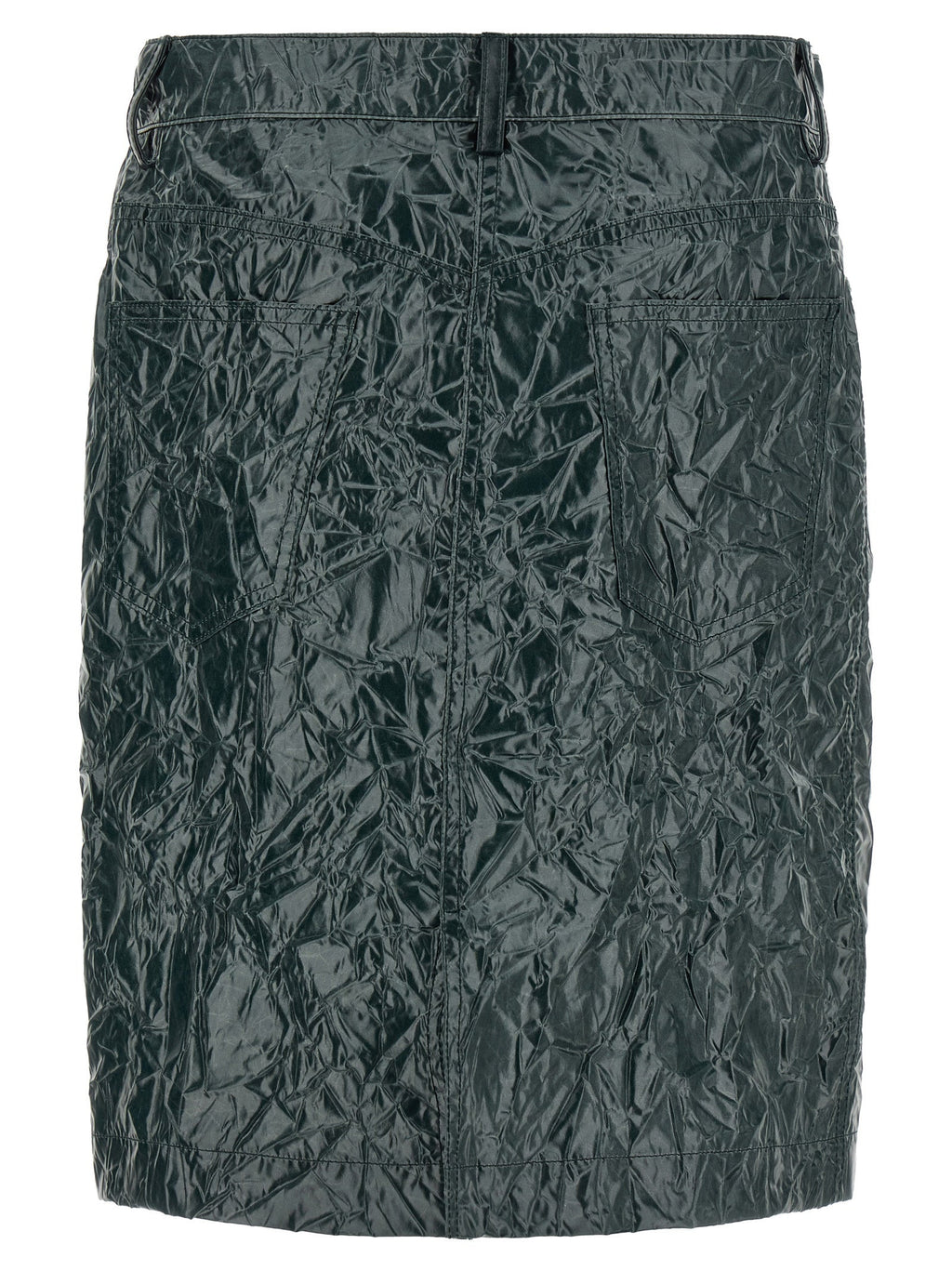 Marni Bicolor Polyester Midi Skirt