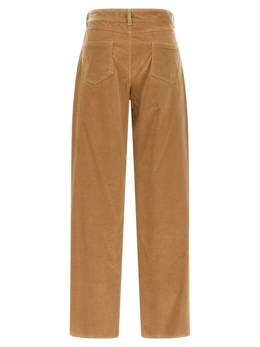 Max Mara Beige Cotton Casual Pants