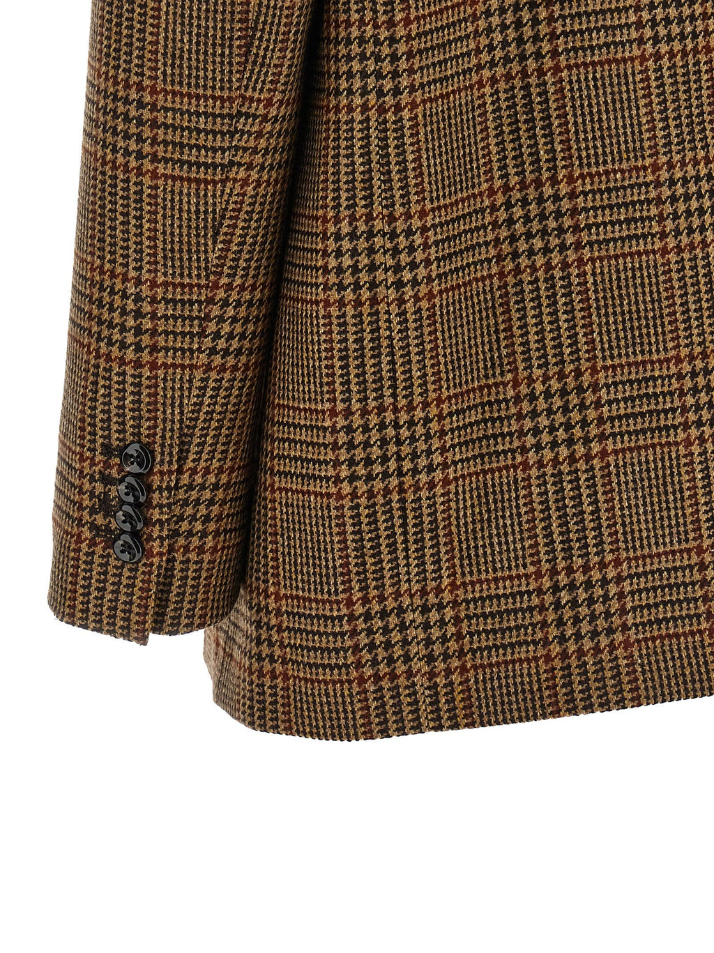 Tagliatore Brown Virgin Wool Blazer