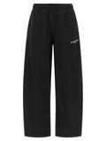 Alexander Wang Black Cotton Athletic Pants