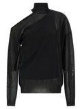 Fendi Black Viscose Cardigan