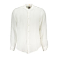Hugo Boss White Linen Men's Shirt