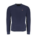 Napapijri Blue Cotton Men Sweater