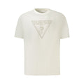 Guess Jeans White Cotton Men T-Shirt
