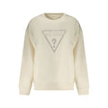 Guess Jeans White Cotton Women Sweatshirt