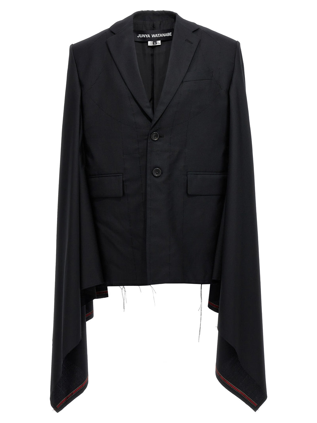 Junya Watanabe Black Wool Coat
