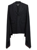 Junya Watanabe Black Wool Coat