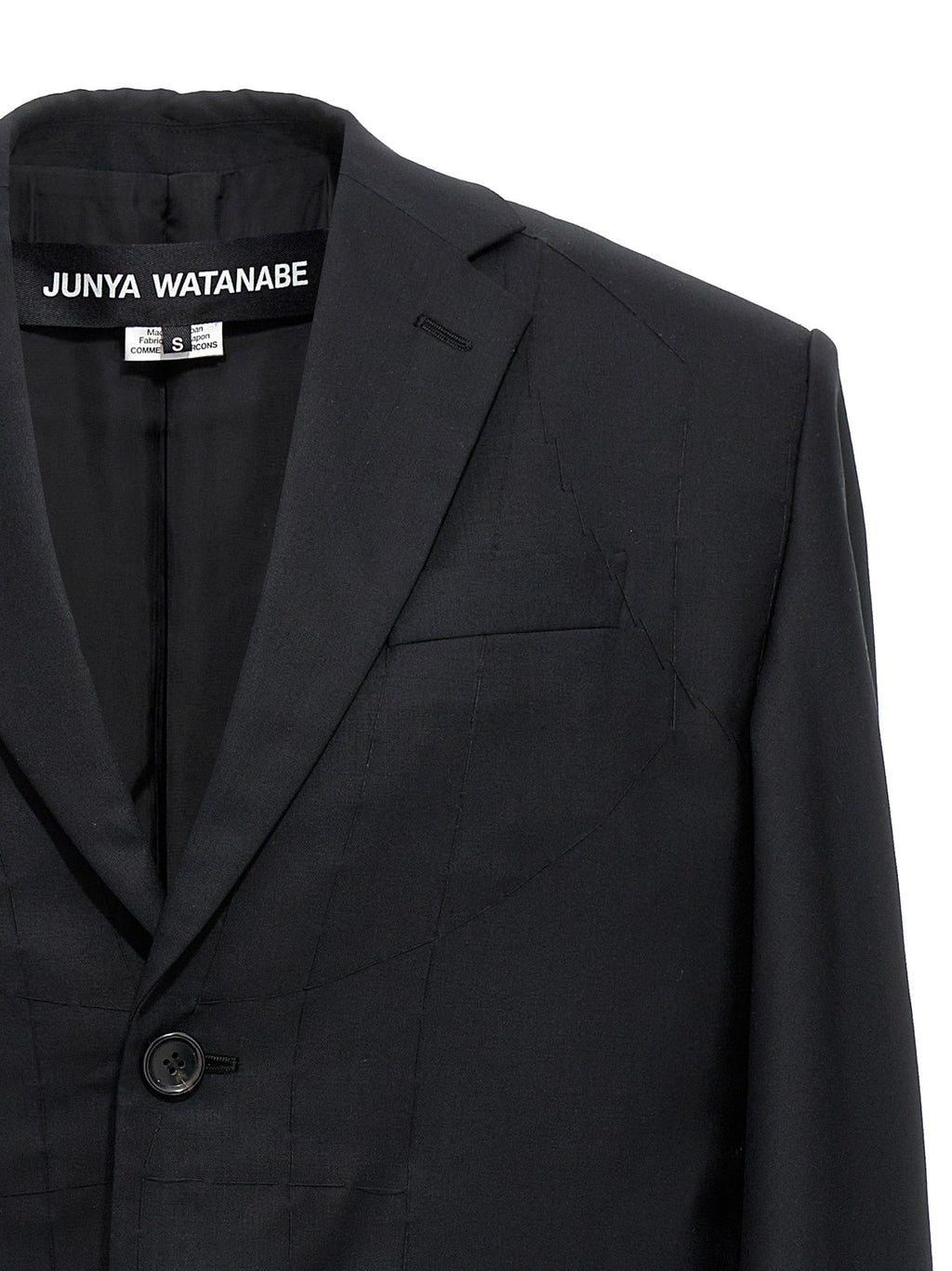Junya Watanabe Black Wool Coat