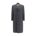 Valentino Garavani Gray Wool Oves Aries Coat