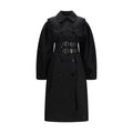 Ganni Black Nylon Coat