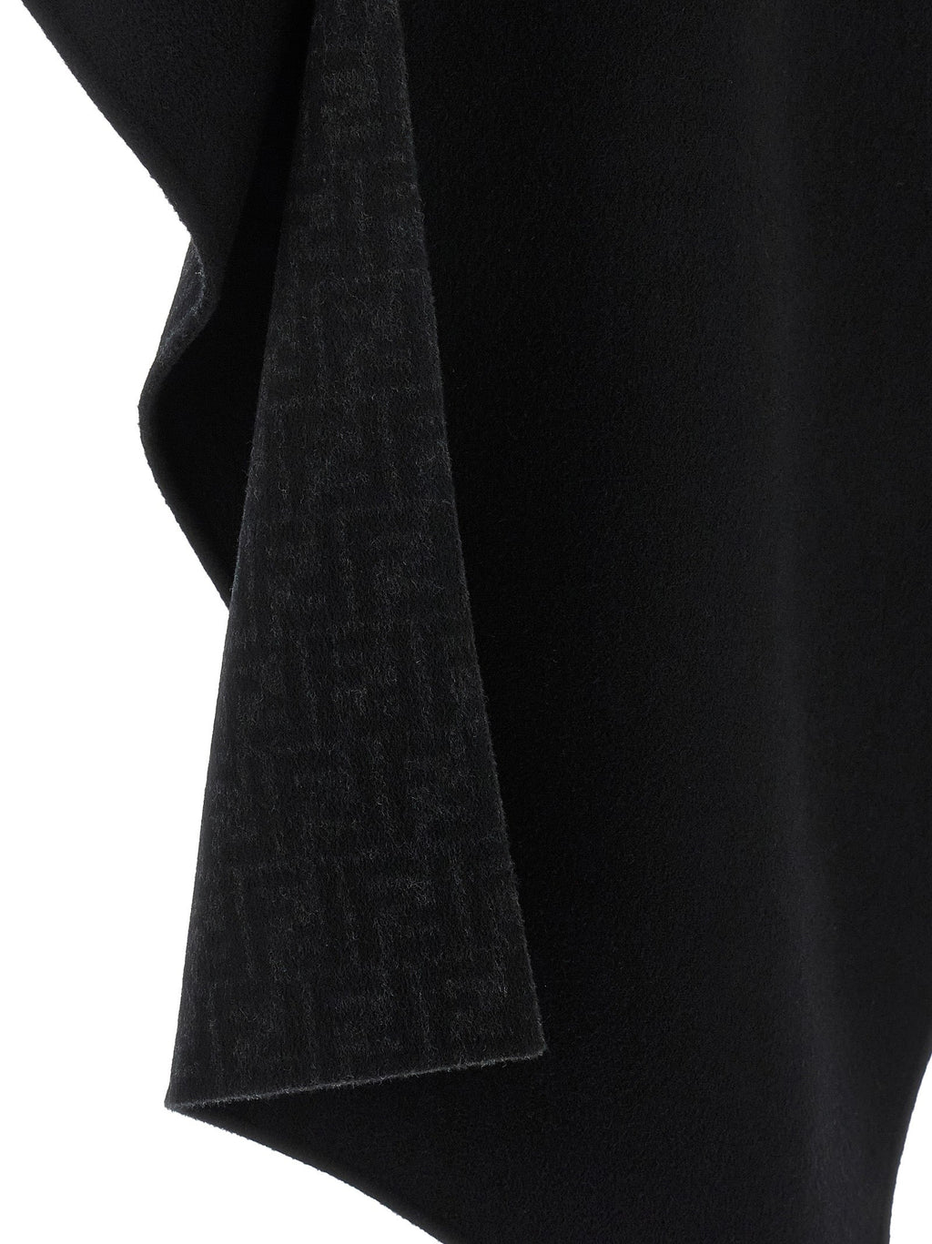 Fendi Black Virgin Wool Coat