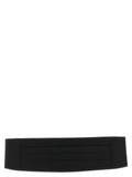 Pal Zileri Black Polyester Cummerbund