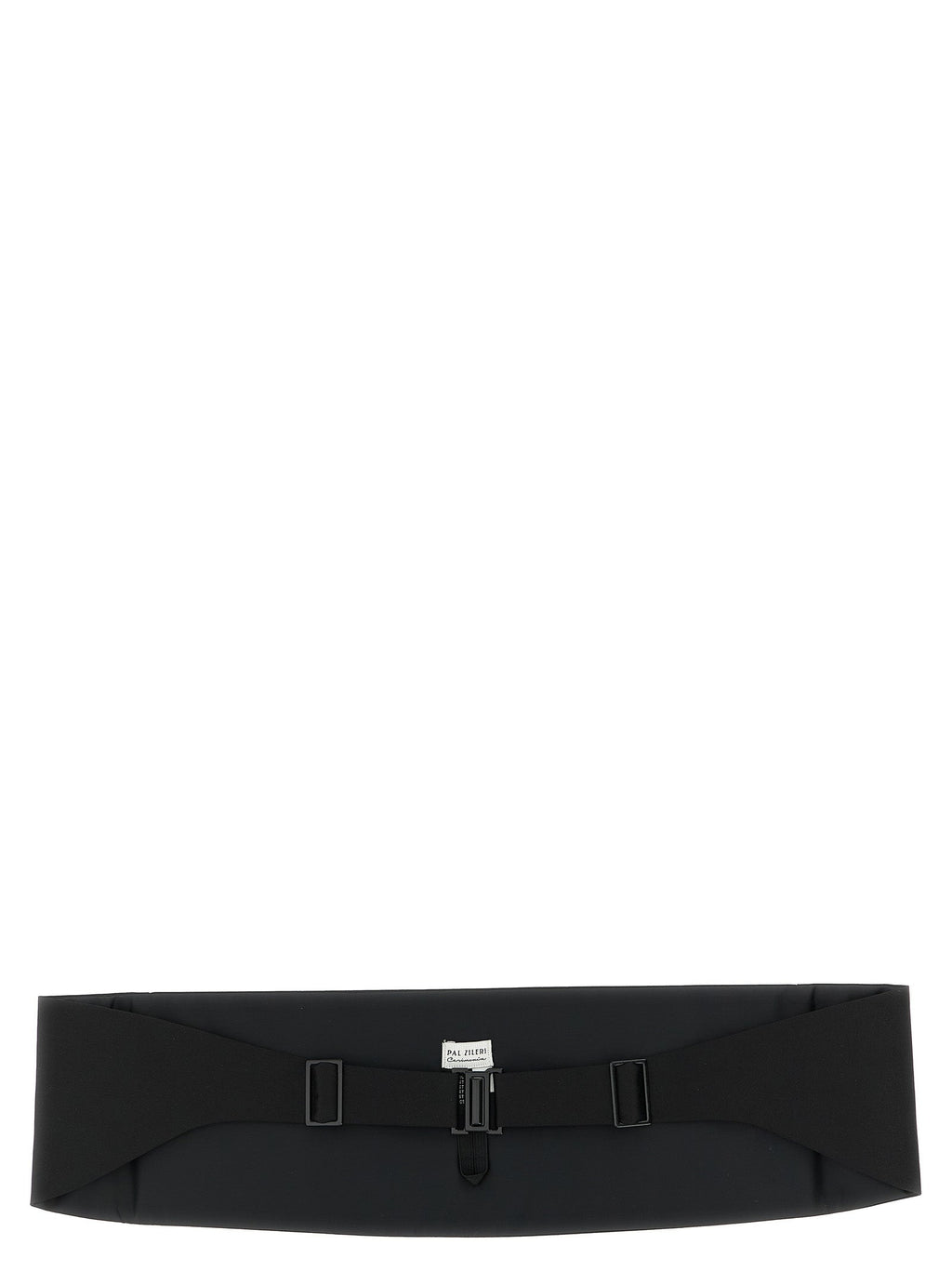 Pal Zileri Black Polyester Cummerbund
