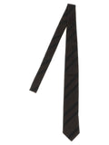 Brunello Cucinelli Brown Silk Tie