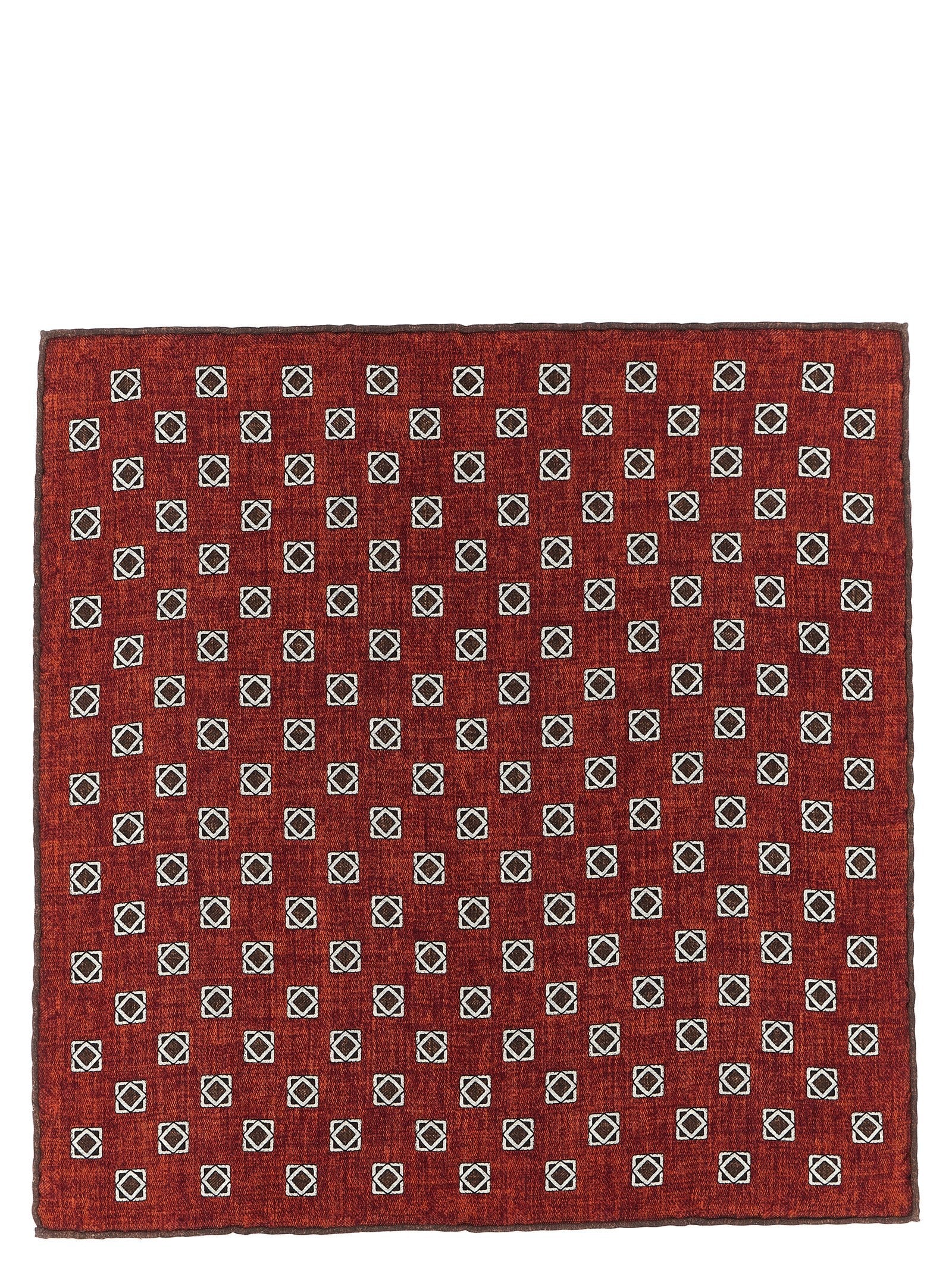 Brunello Cucinelli Multicolor Silk Pocket Square