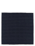 Brunello Cucinelli Blue Silk Pocket Square