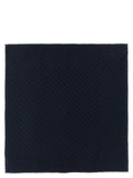 Brunello Cucinelli Blue Silk Pocket Square