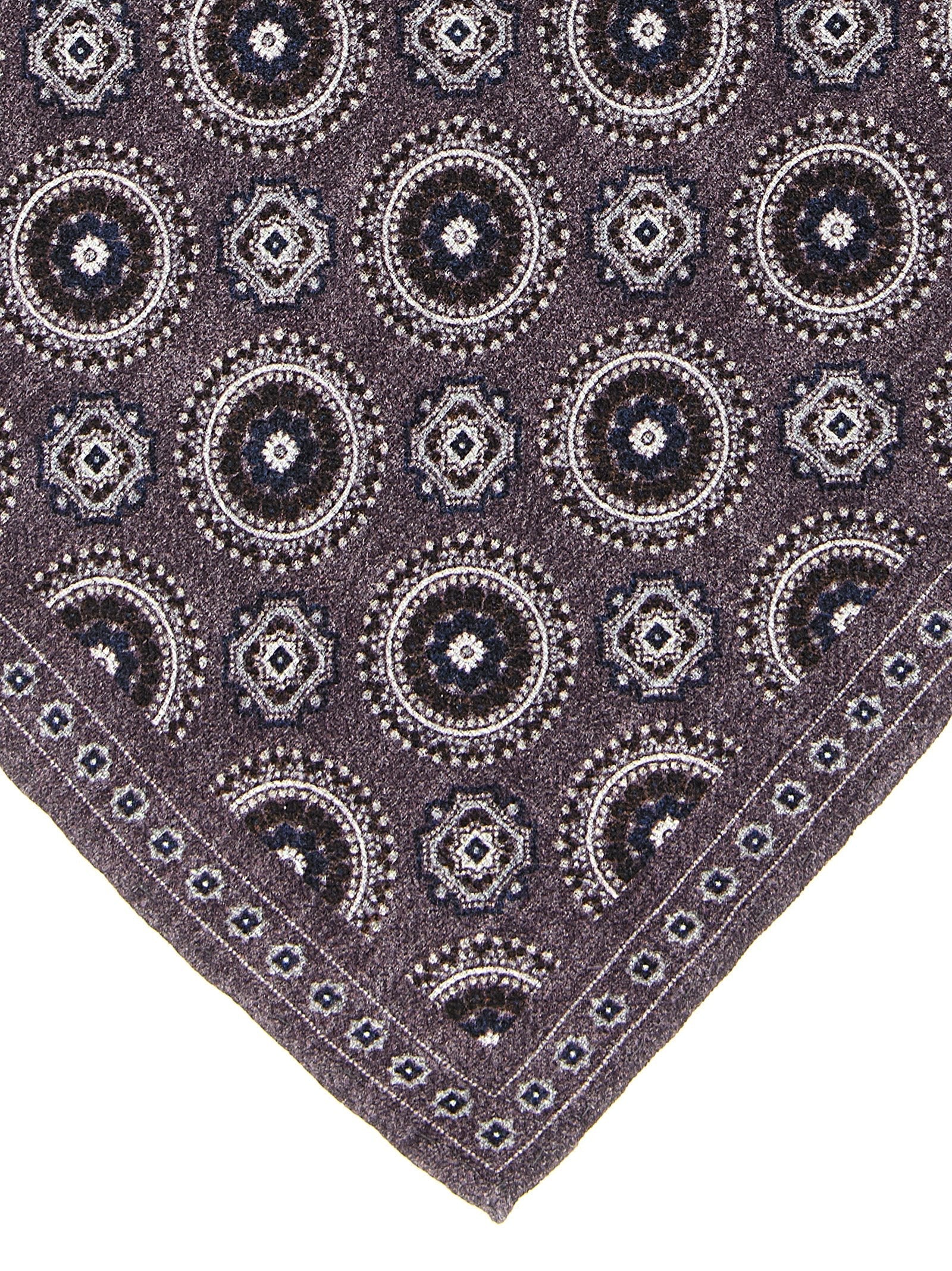 Brunello Cucinelli Multicolor Silk Pocket Square