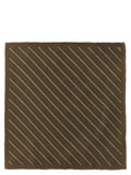 Brunello Cucinelli Brown Silk Foulard