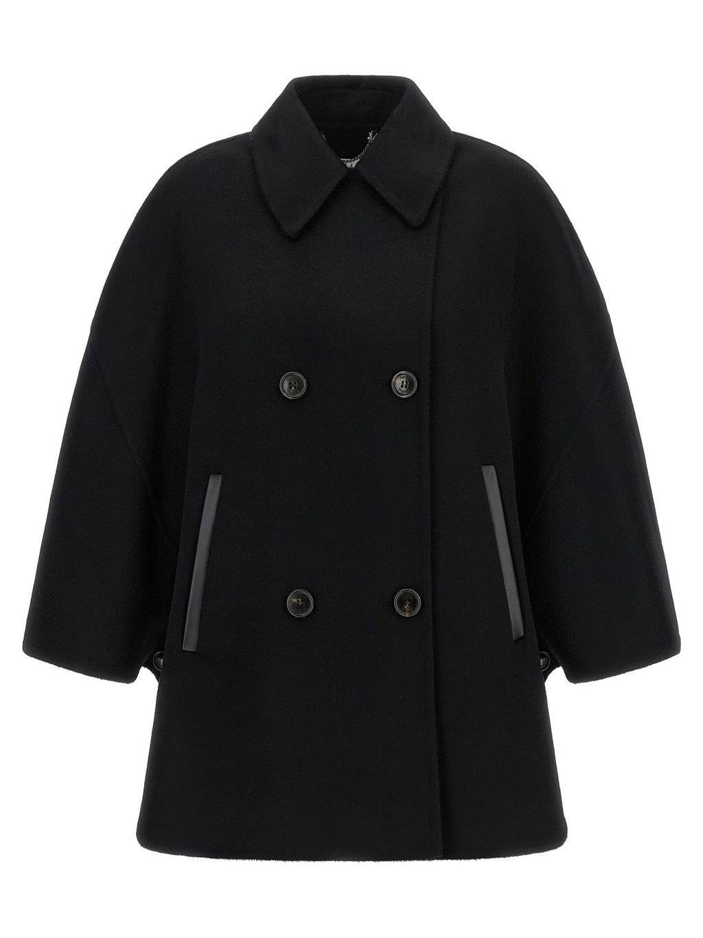 Max Mara Black Cashmere Coat