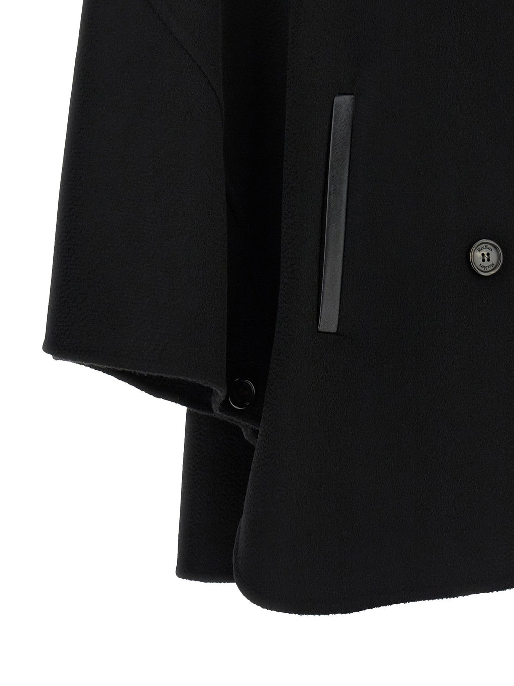 Max Mara Black Cashmere Coat