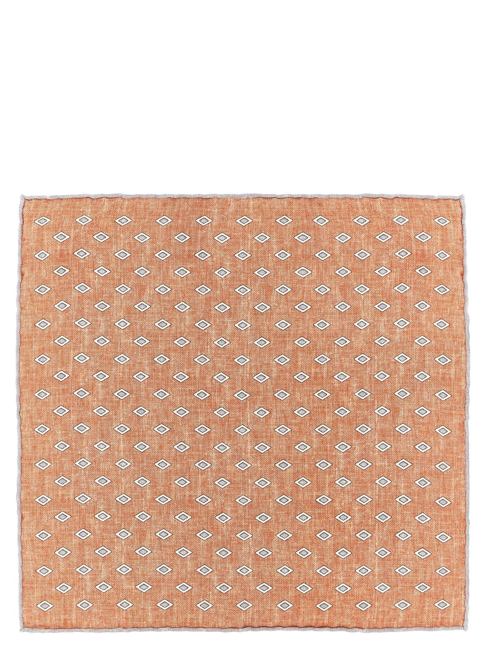 Brunello Cucinelli Multicolor Silk Pocket Square