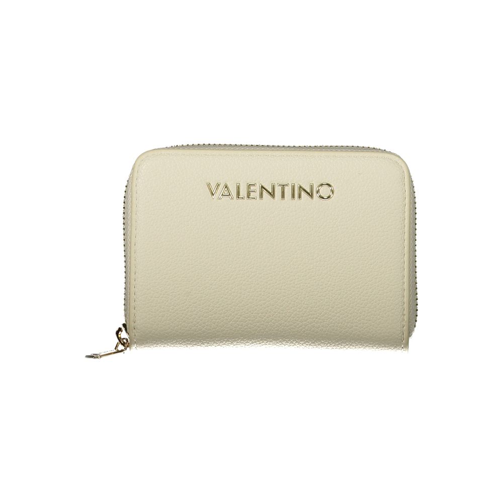 Mario Valentino Beige Polyurethane Women's Wallet