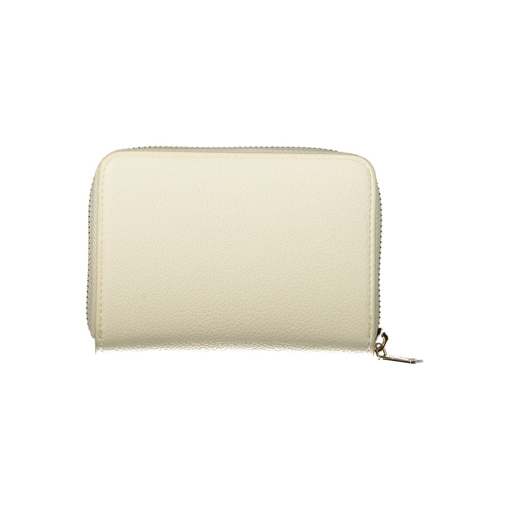 Mario Valentino Beige Polyurethane Women's Wallet