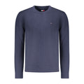 Tommy Hilfiger Blue Cotton Men's Sweater