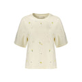 Desigual White Cotton Sweatshirt