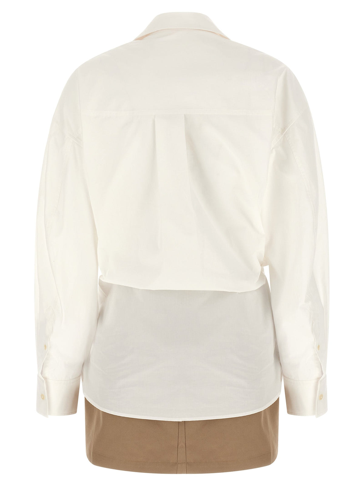 Alexander Wang White Cotton Short Dress