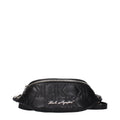 Karl Lagerfeld Black Leather Backpack