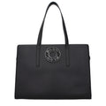 Karl Lagerfeld Black Leather Shoulder Bag