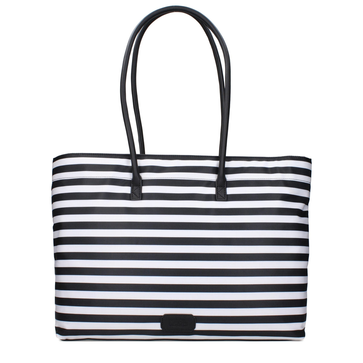 Karl Lagerfeld Black Fabric Shoulder Bag