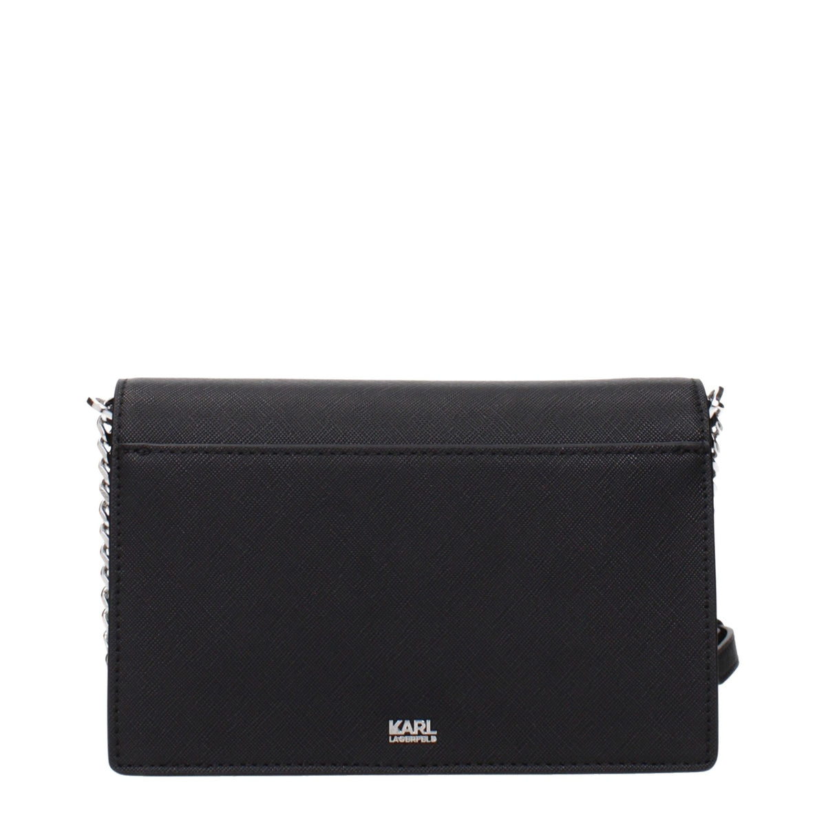 Karl Lagerfeld Black Polyethylene Crossbody Bag