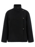 Rohe Black Wool Coat