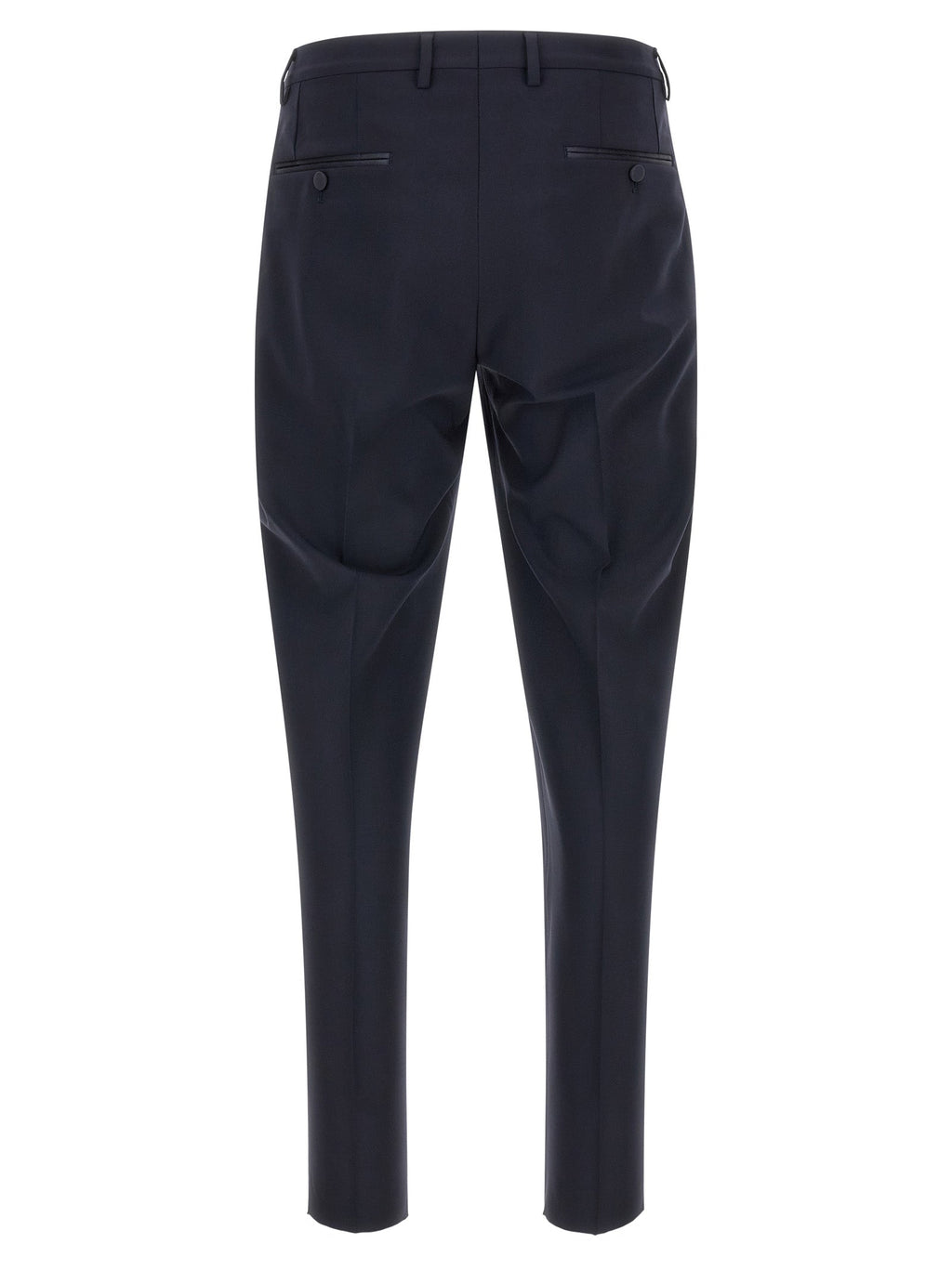 Dolce & Gabbana Blue Virgin Wool Two-Piece Suit