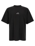 Balenciaga Black Cotton T-Shirt