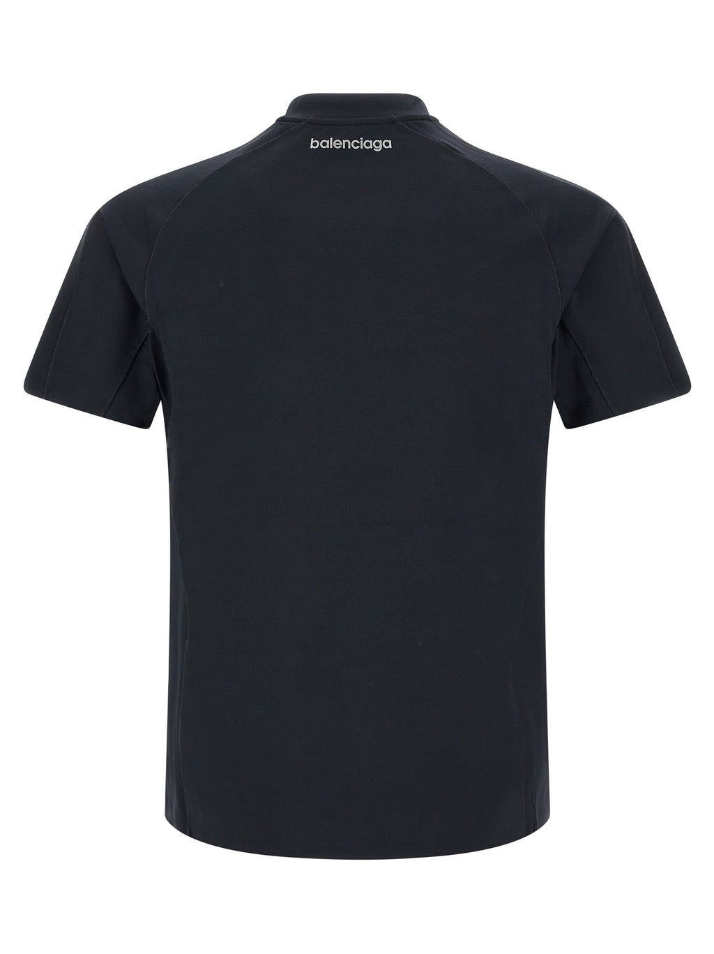 Balenciaga Blue Polyamide T-Shirt