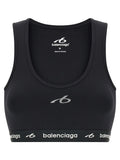 Balenciaga Black Polyamide Sport Bra