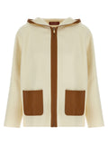 Max Mara White Virgin Wool Coat