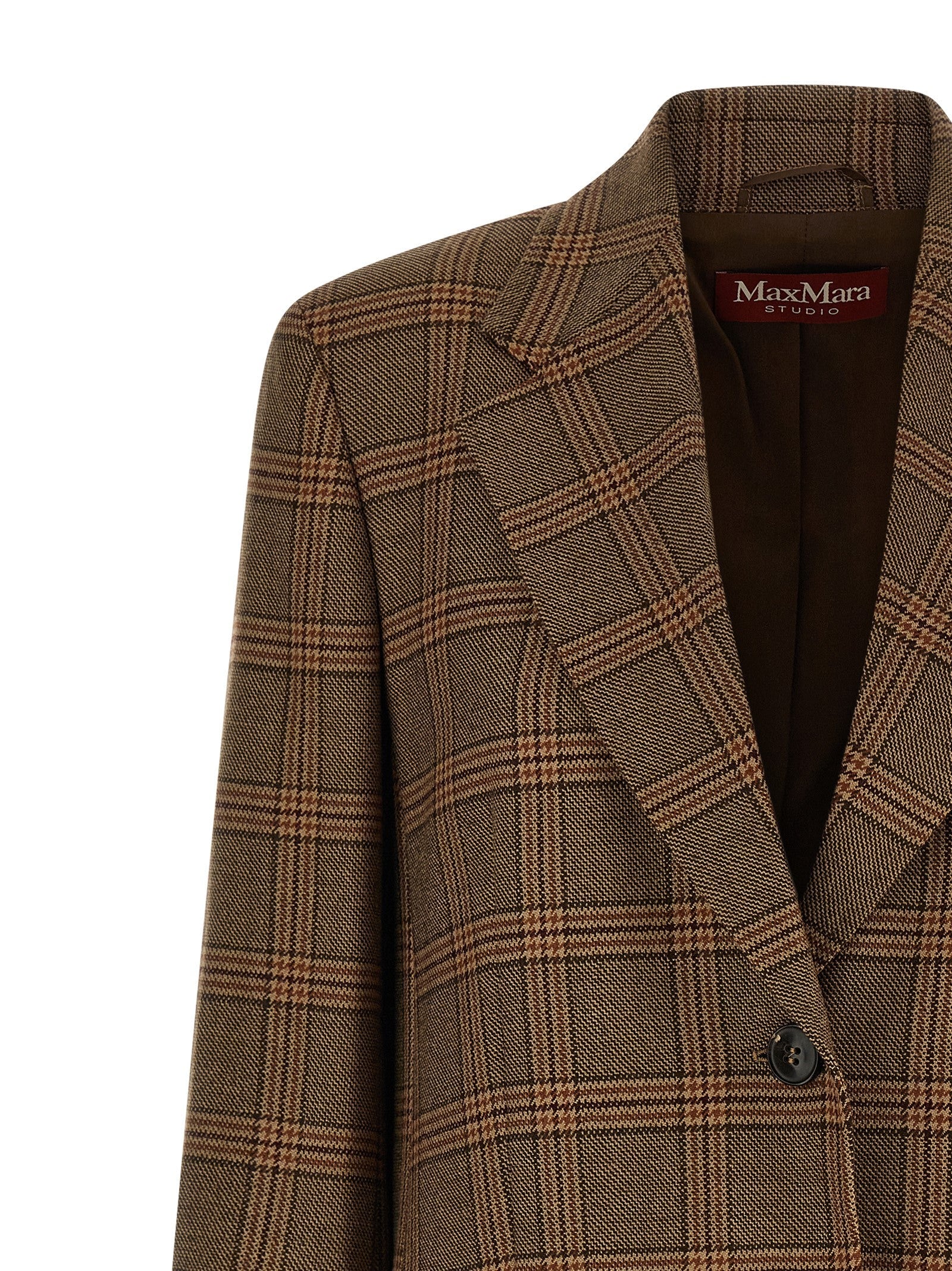 Max Mara Brown Wool Blazer