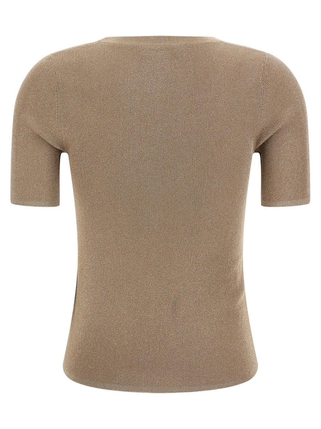 Max Mara Beige Polyamide T-Shirt