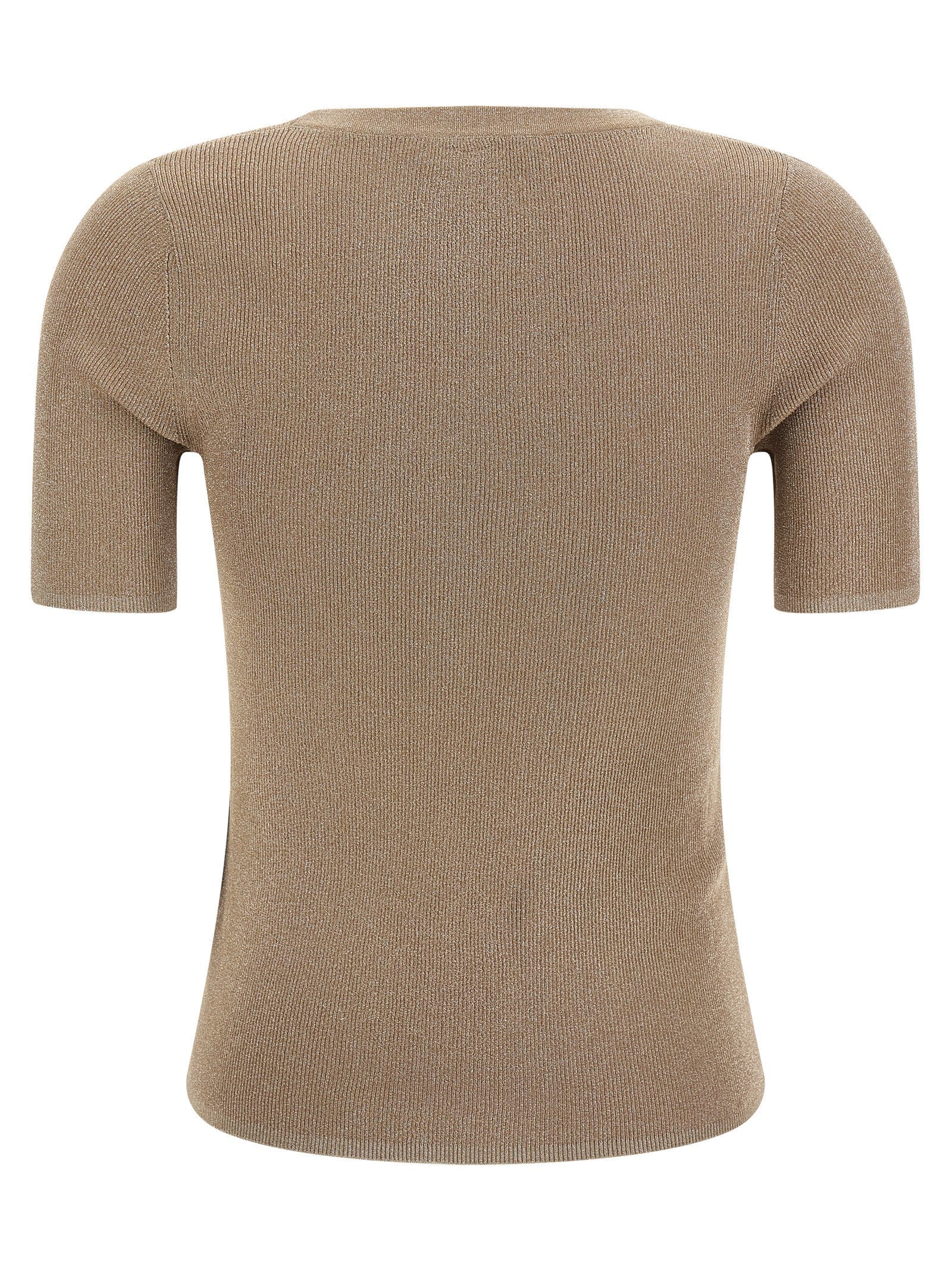 Max Mara Beige Polyamide T-Shirt