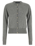 Dolce & Gabbana Gray Cashmere Cardigan